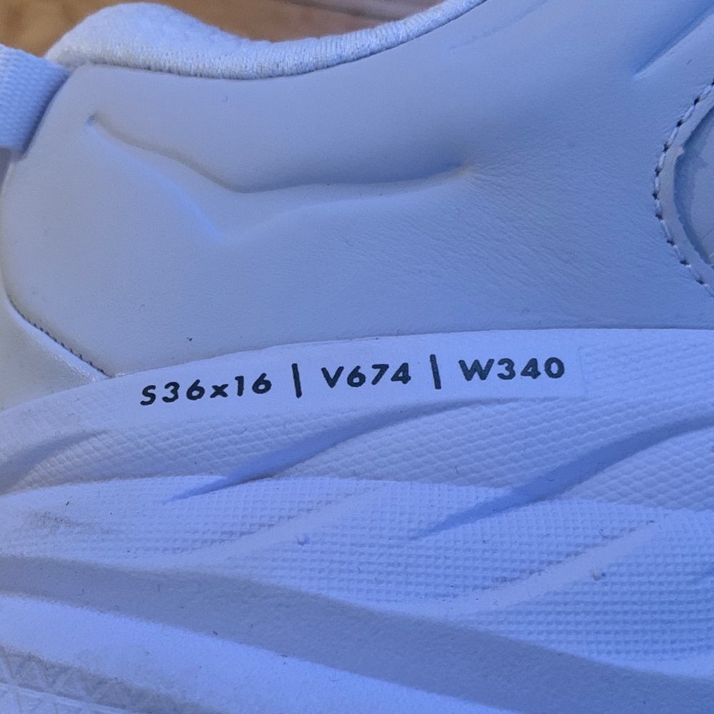 Hoka White Women's Sneakers - Picture 9 of 9